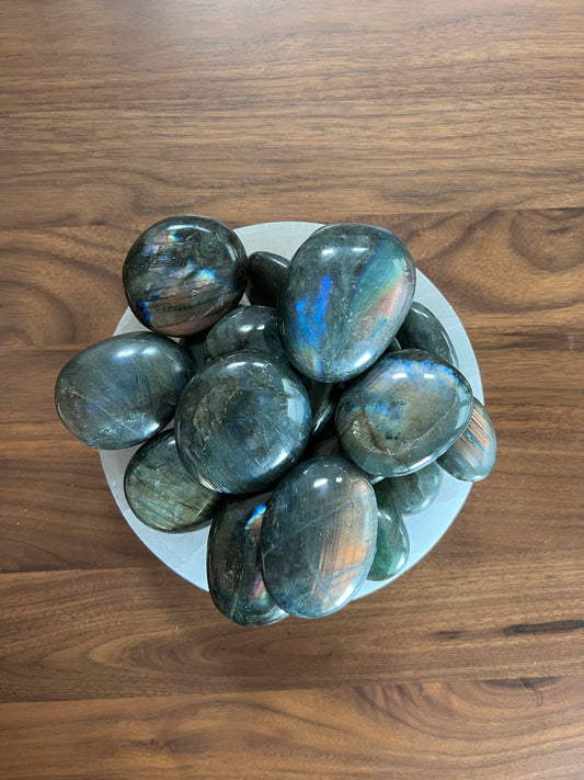 Labradorite Palm Stones